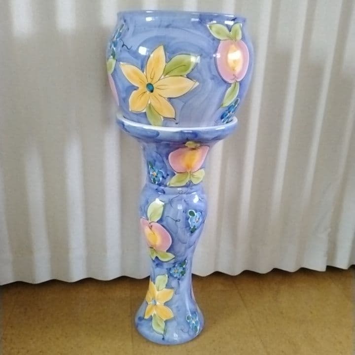 鉢　アンティーク　置物　オブジェ　花瓶　花台