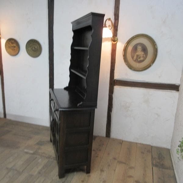 イギリス ヴィンテージ 家具 ドレッサー カップボード キャビネット 6736d