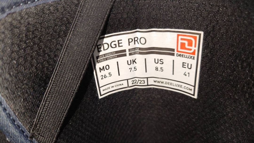 DEELUXE EDGE PRO22-23 スノーボードブーツ