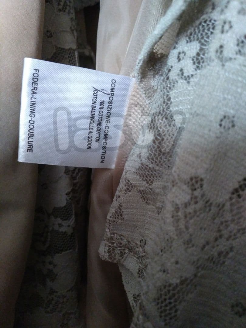 Alexander McQueen レース トレンチコート