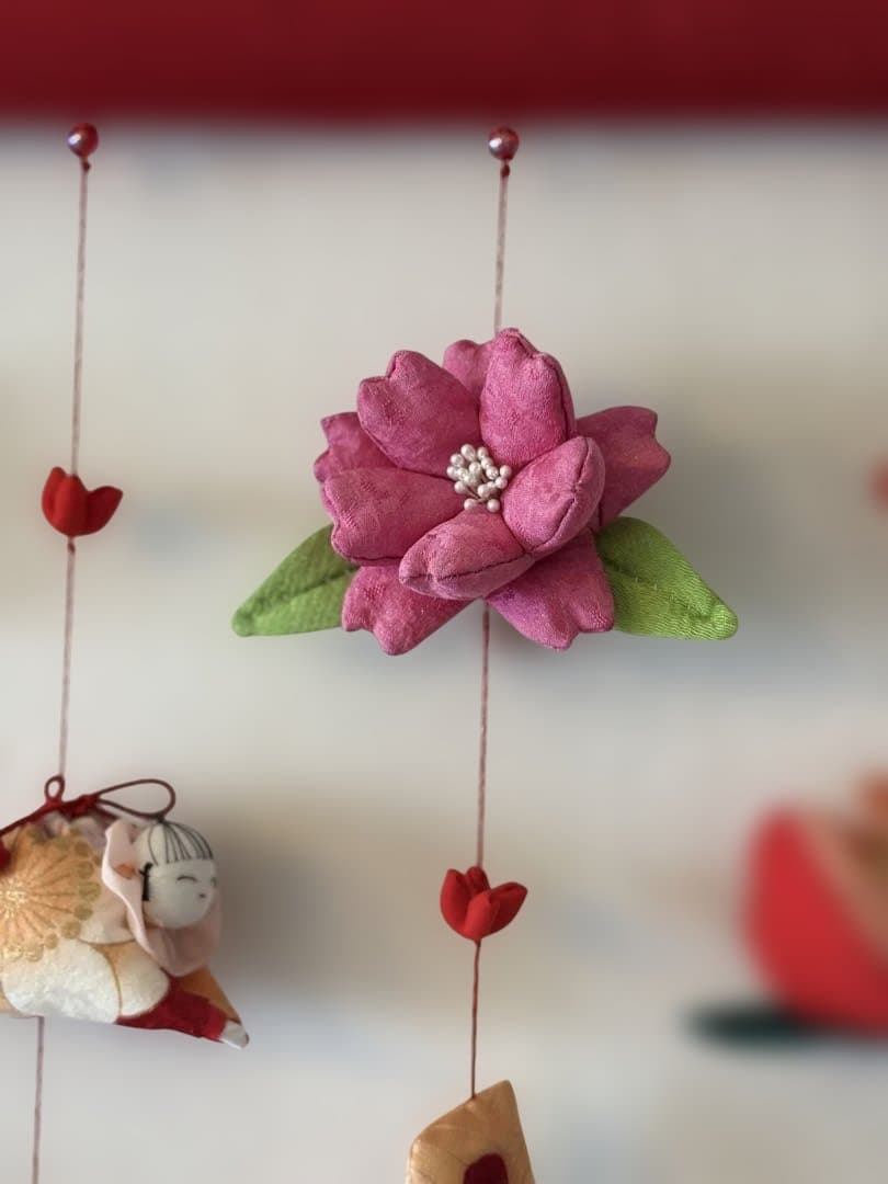 可愛いつるし雛No.193 壁掛けタイプ・ひな祭り・桃の節句・さげもんつるし飾り