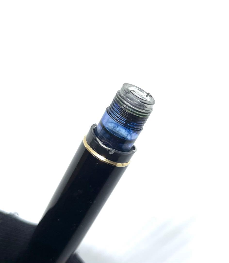 モンブラン　万年筆　ペン先K14 585 キャップ式　割れ有