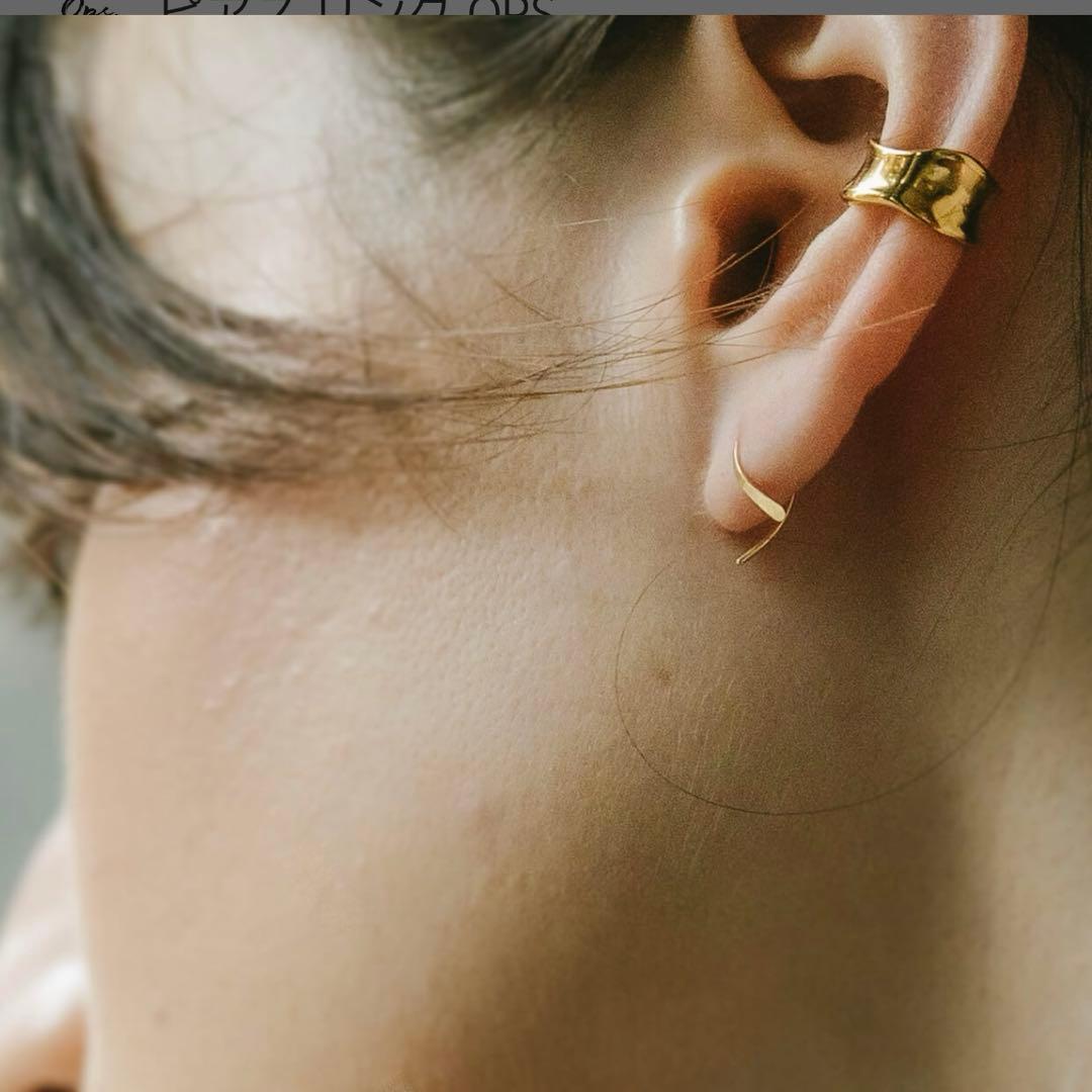 Ops.ピアス　yg 10金　イエローゴールド