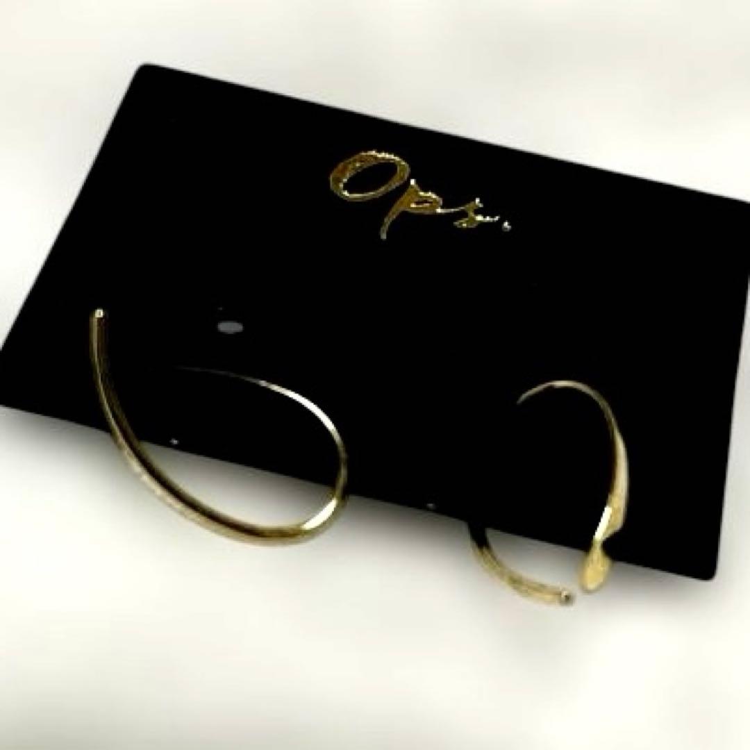 Ops.ピアス　yg 10金　イエローゴールド
