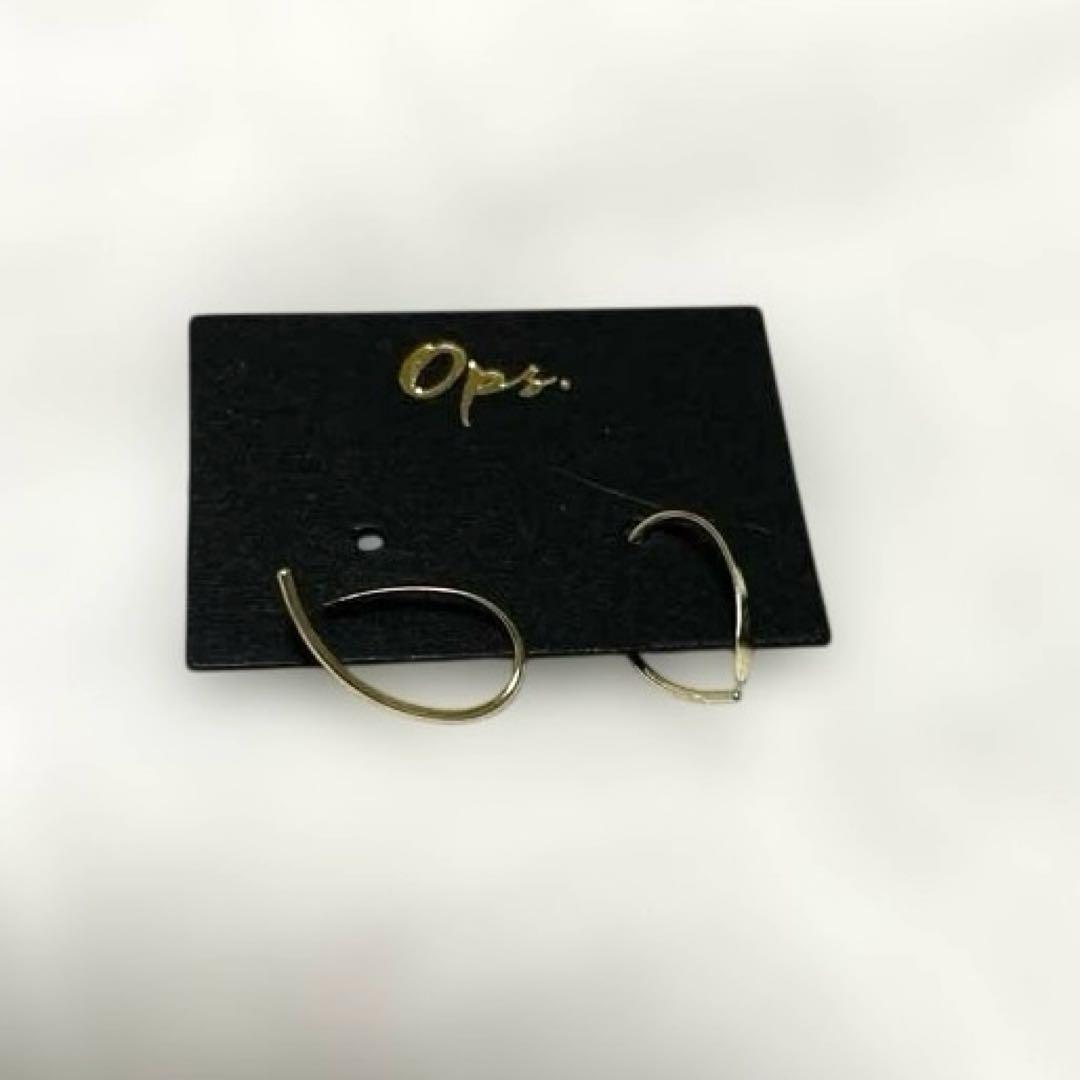 Ops.ピアス　yg 10金　イエローゴールド
