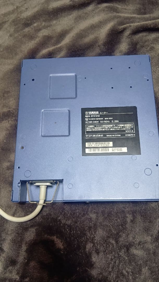 YAMAHA RTX1210 ルーター