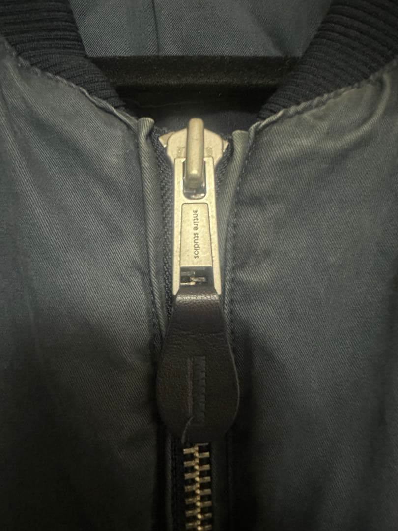 ENTIRE STUDIOS A-4 BOMBER ネイビー　XS