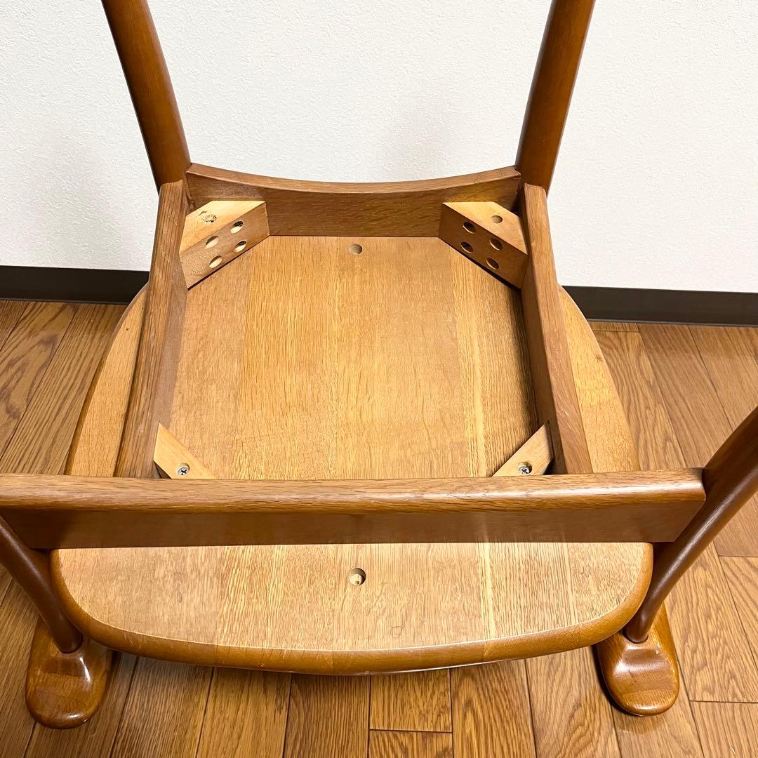 【美品】飛騨産業　クレセント　アームチェア　HIDA CRESCENT ①