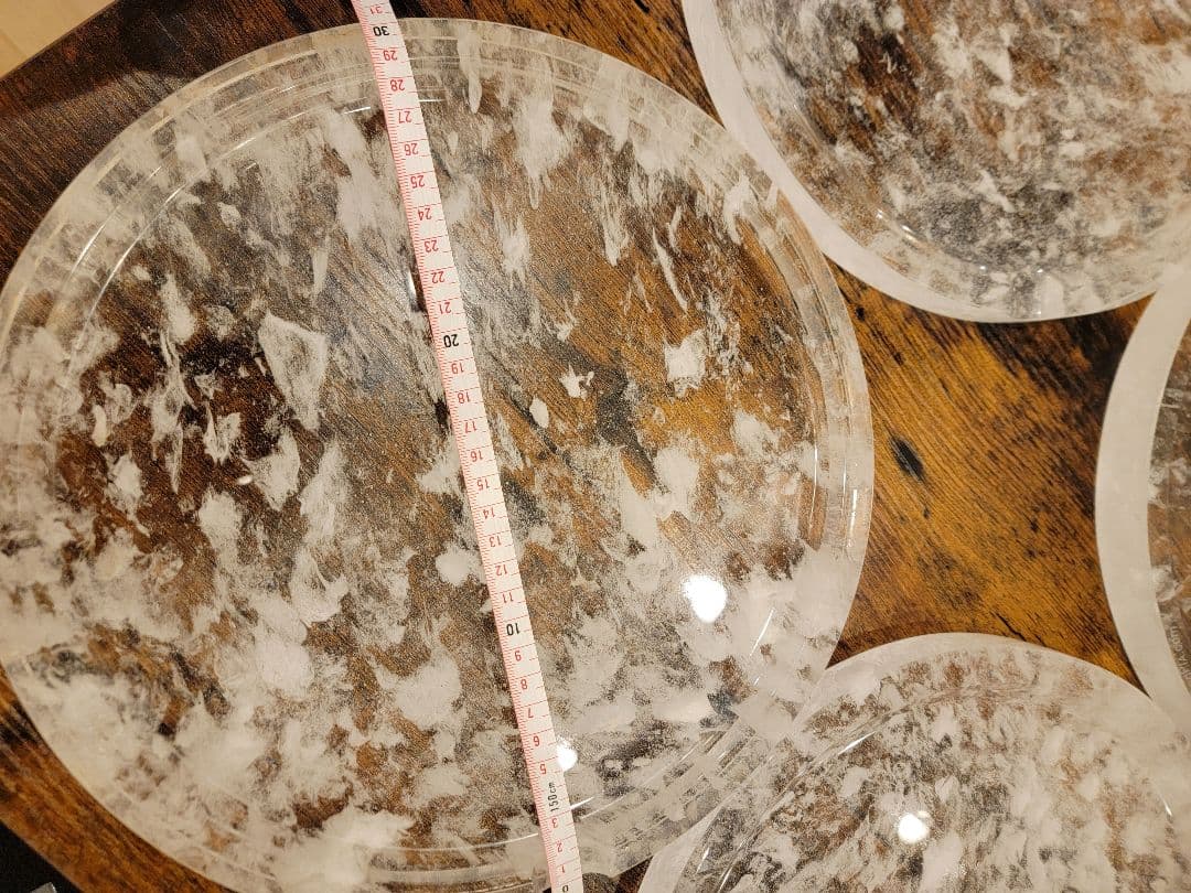 バッグ付き水晶焼肉プレート30cm 4個