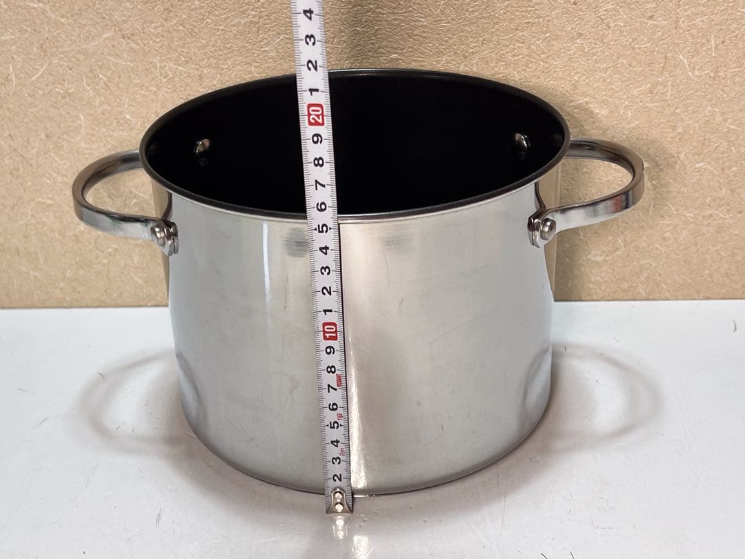 MEYER ステンレス鍋 麺'S ポット 20CM ガス IH対応 パスタセット