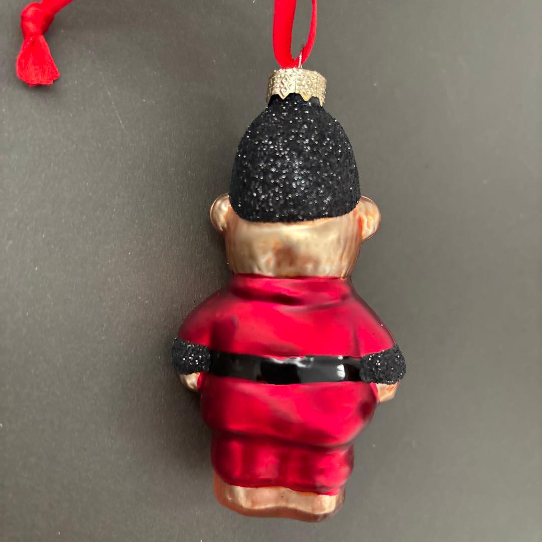 【メルカリ便】 Harrods ハロッズ　ガラスオーナメント4個セット