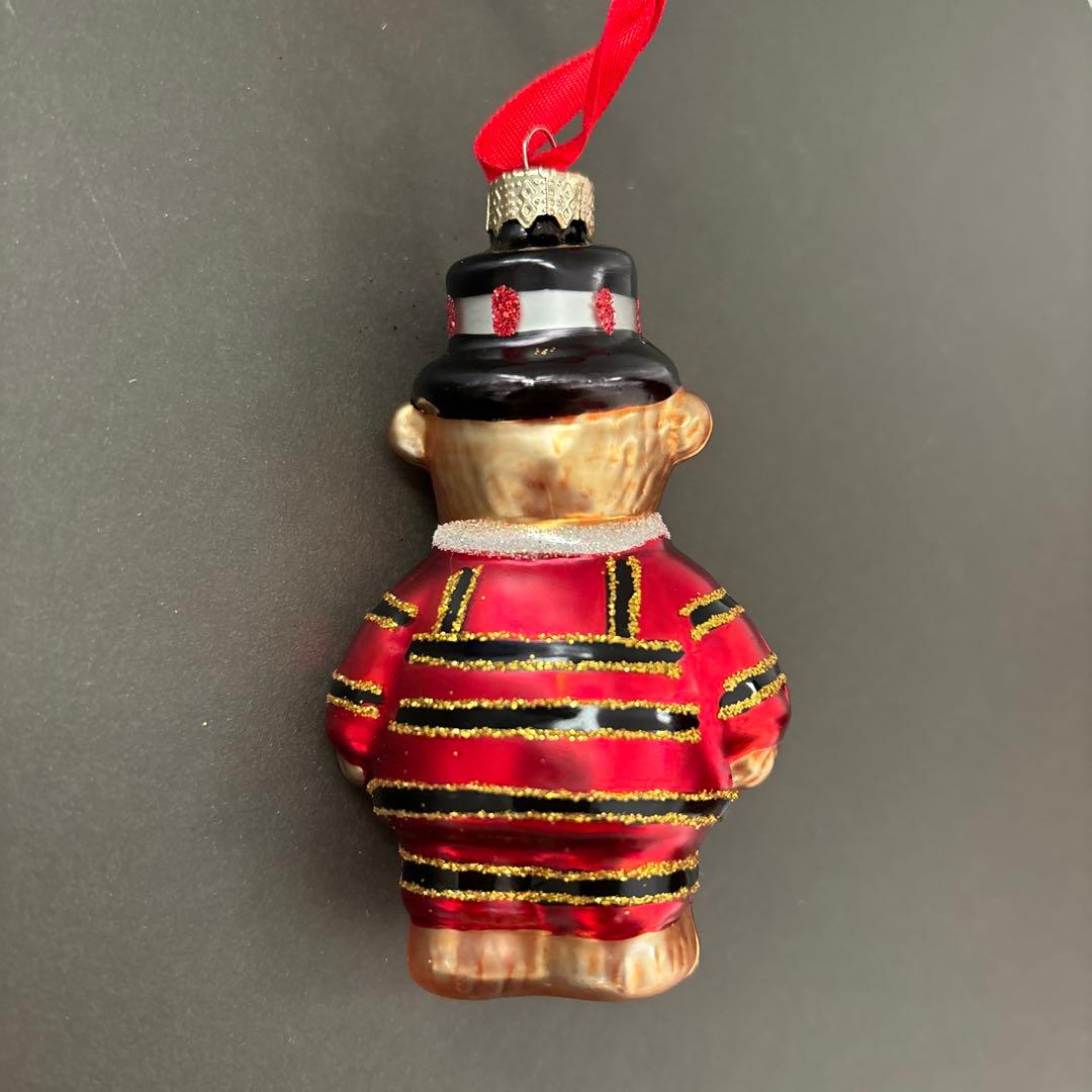 【メルカリ便】 Harrods ハロッズ　ガラスオーナメント4個セット