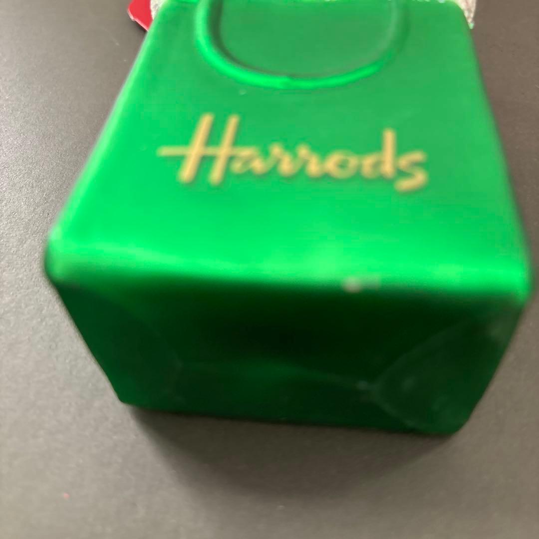 【メルカリ便】 Harrods ハロッズ　ガラスオーナメント4個セット