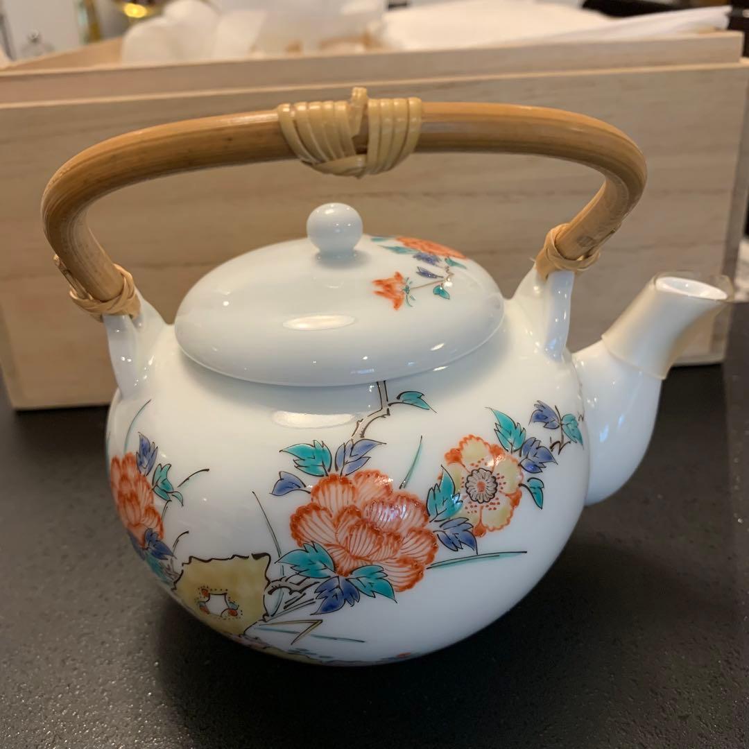 完全新品‼️ 十三代酒井田柿右衛門作 茶器セット(