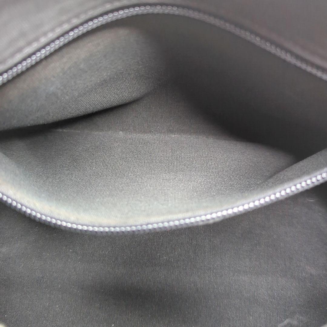 極美品✨イルビゾンテ ミニボストン オールレザー 黒 ロゴ型押し 2way