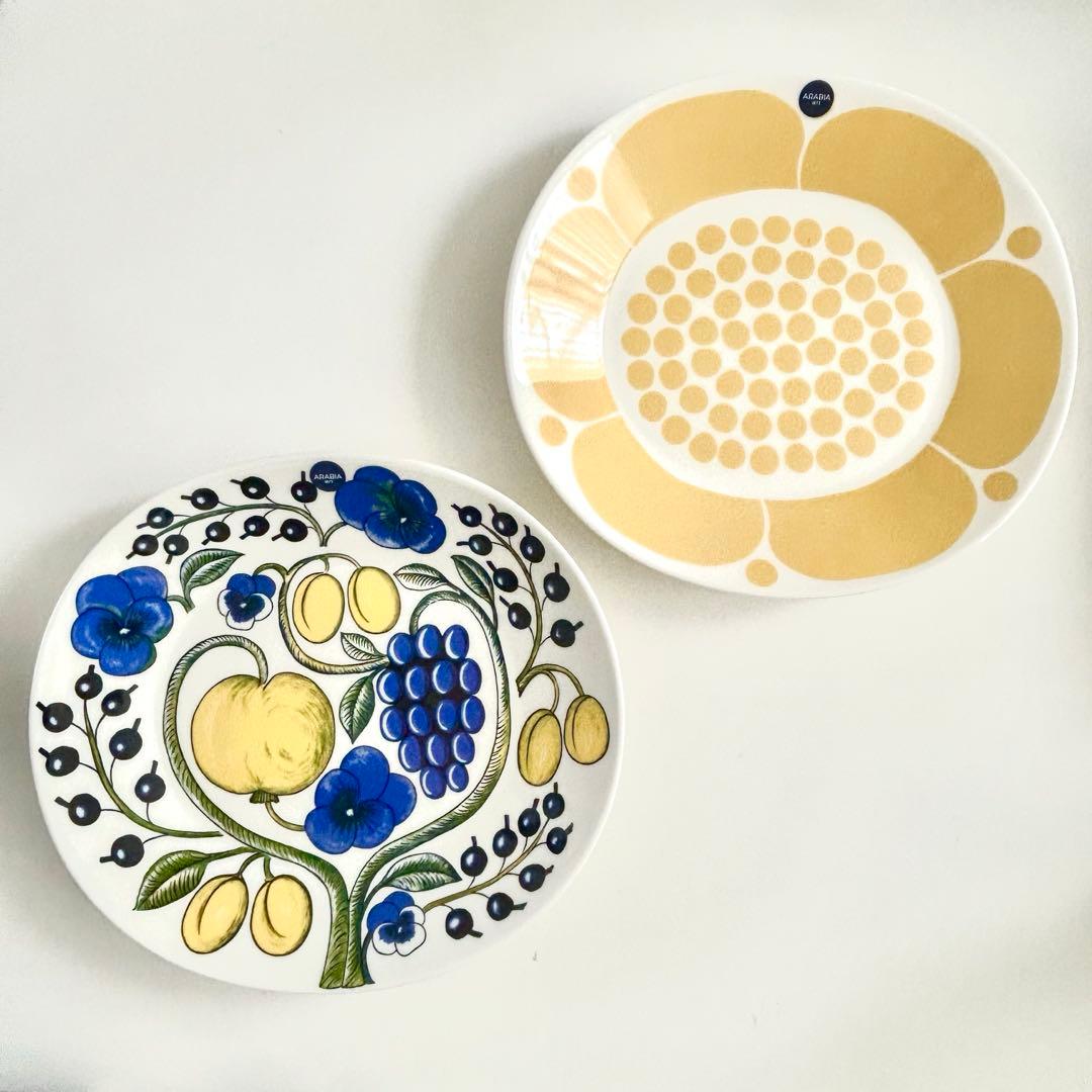 新品アラビア ARABIA スンヌンタイ パラティッシ オーバルプレート25cm