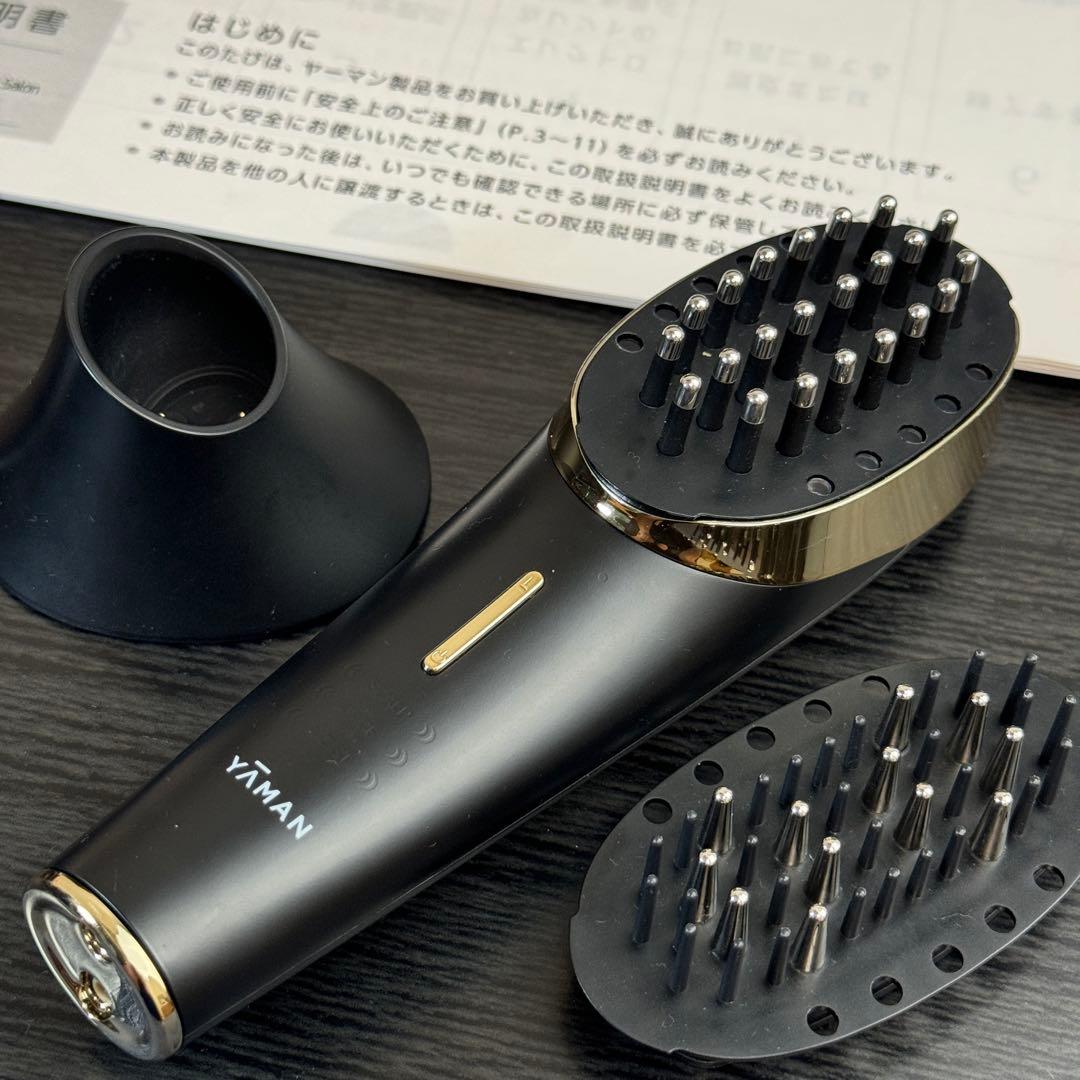 【美品】YAMAN ヴェーダ スカルプブラシ PSM-110B