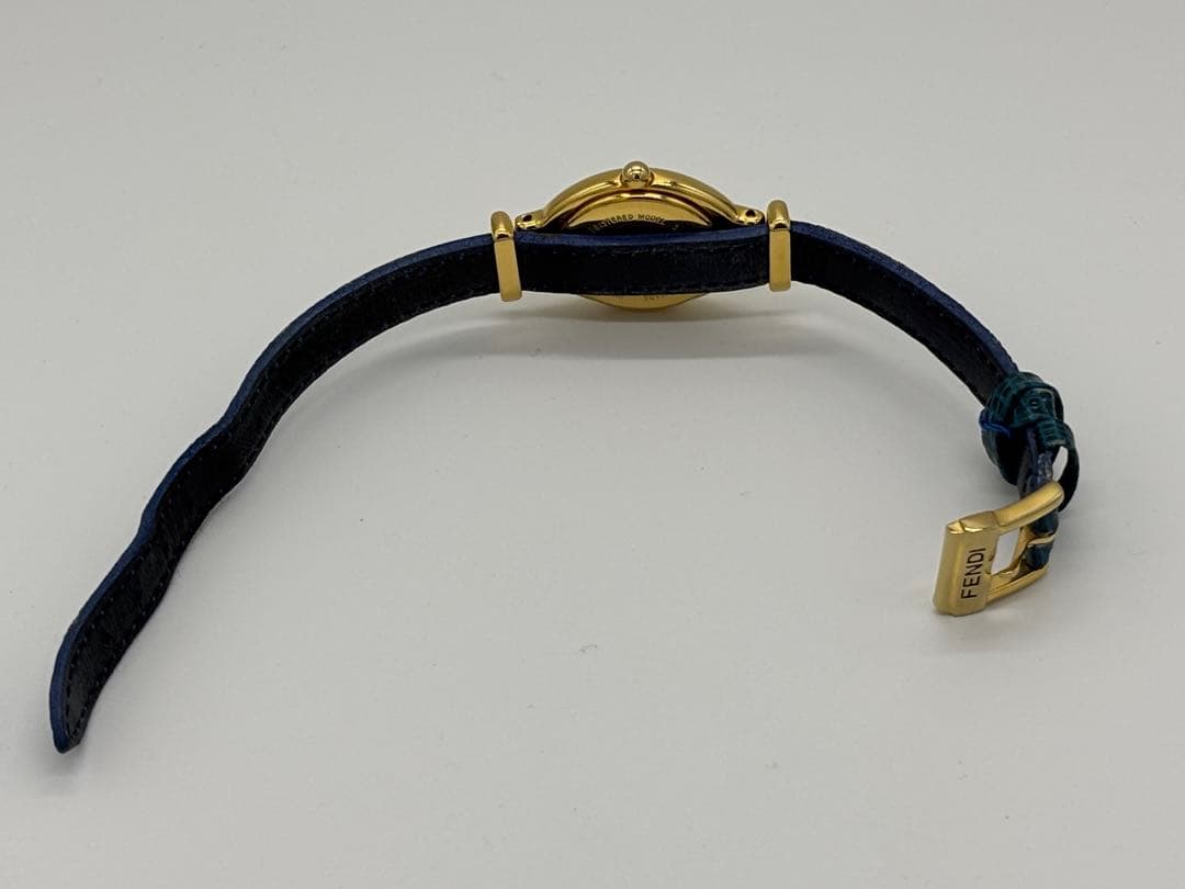 【美品】フェンディ チェンジベルト 5色 クォーツ【640L】純正ベルト 稼働品