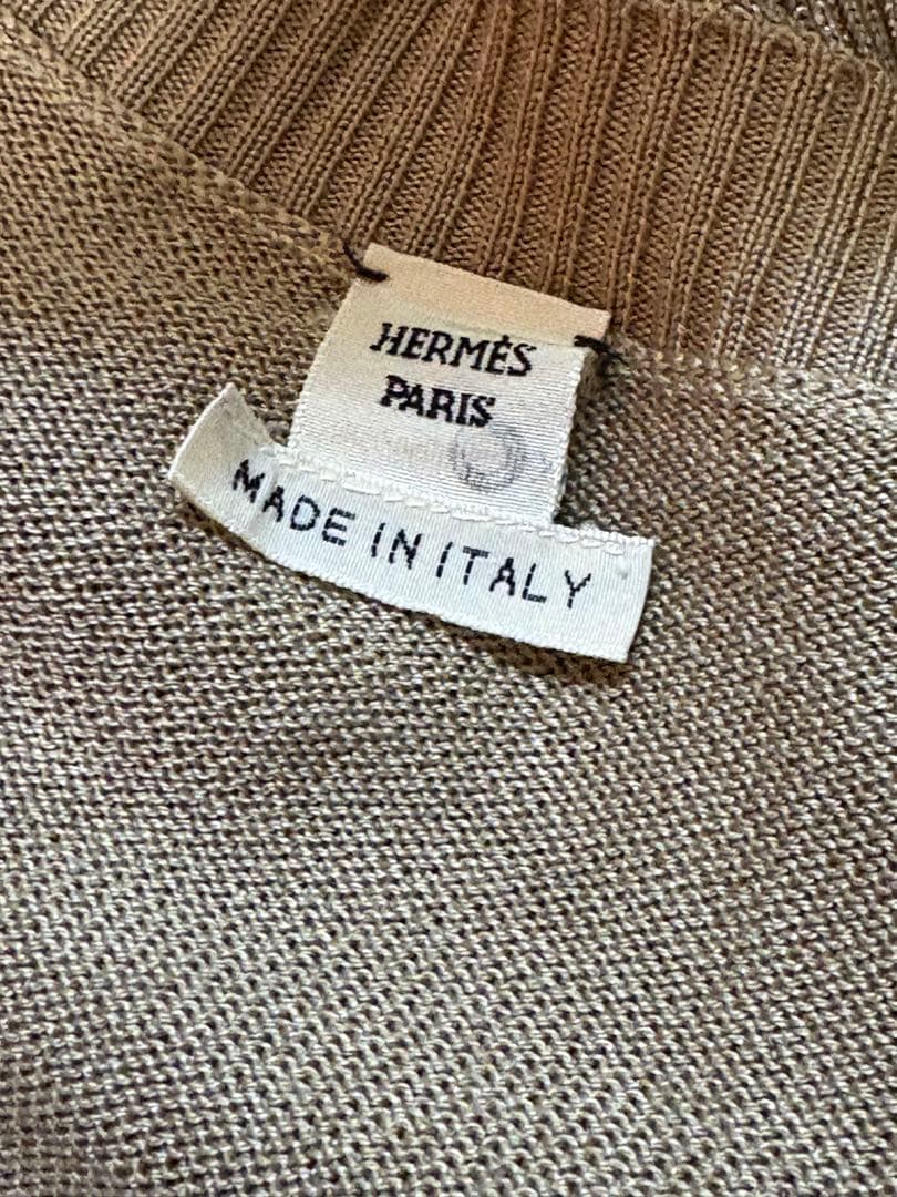 HERMES エルメス セーター ラメ ニット ワンピース 40 セリエ