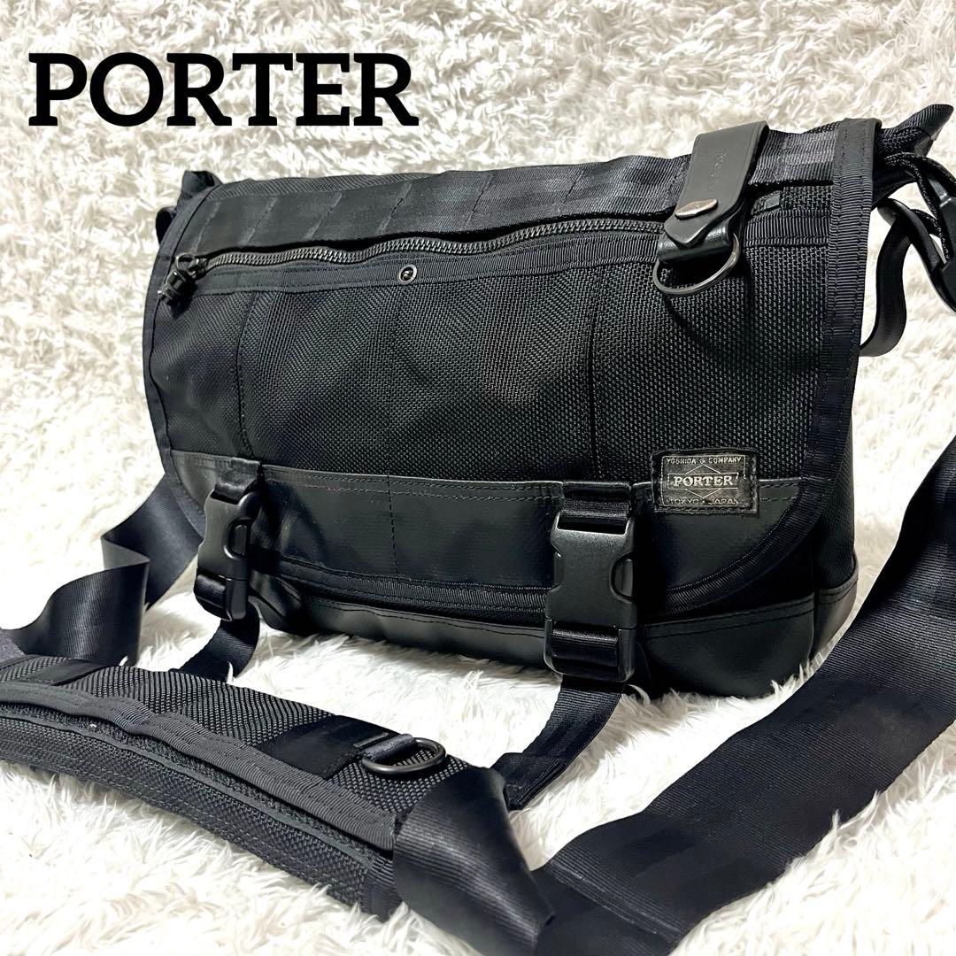 ✨美品✨PORTER HEAT ヒート メッセンジャーバッグ A4可 斜め掛け