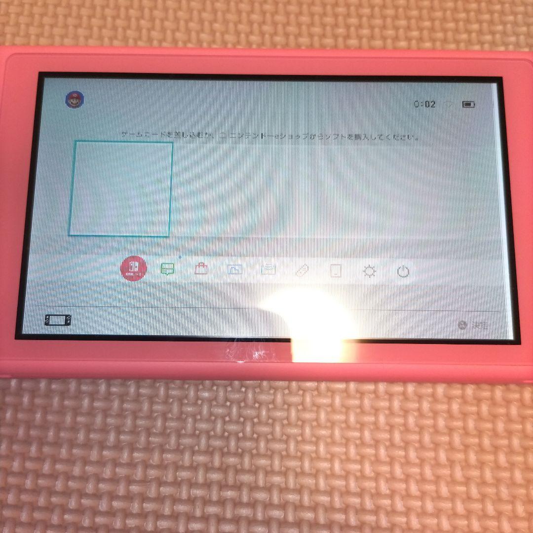 Nintendo Switch Lite ピンク 液晶画面要確認