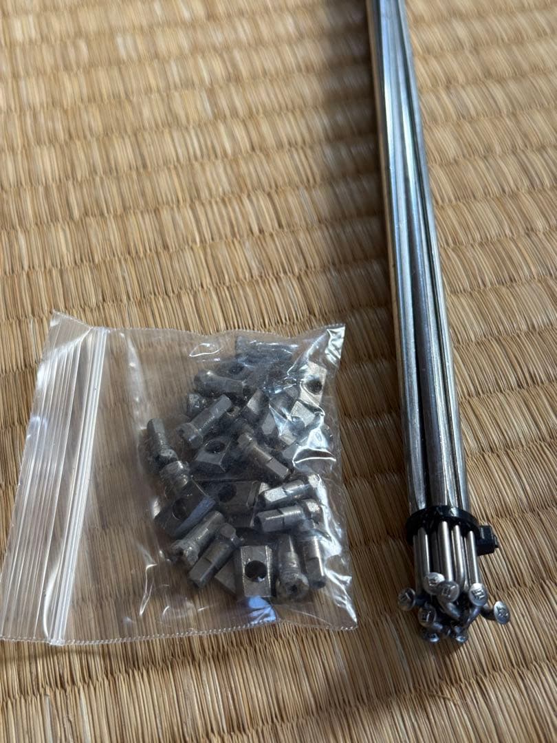 (超美品)カンパニョーロ　シャマル手組みホイルセット