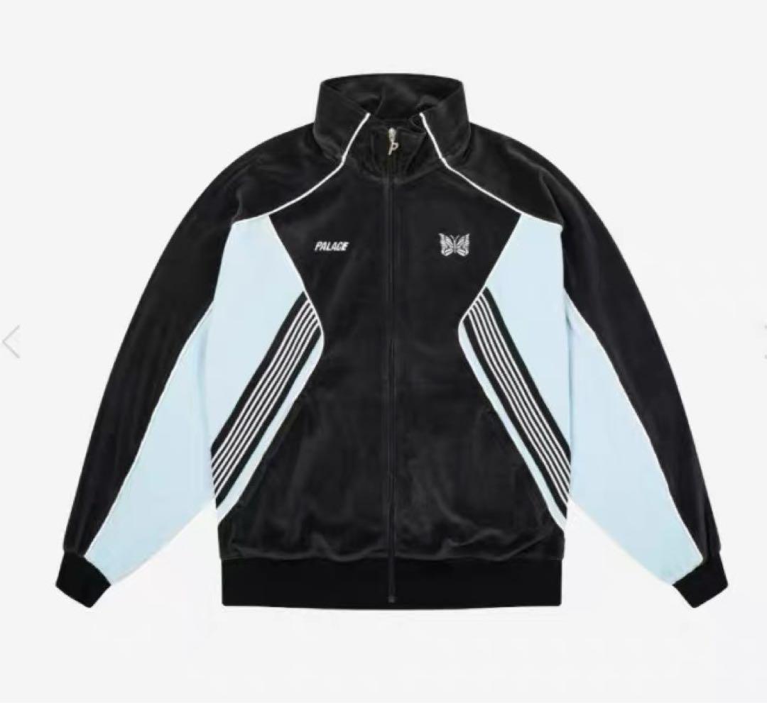 PALACE x NEEDLES トラックジャケット Lブラック