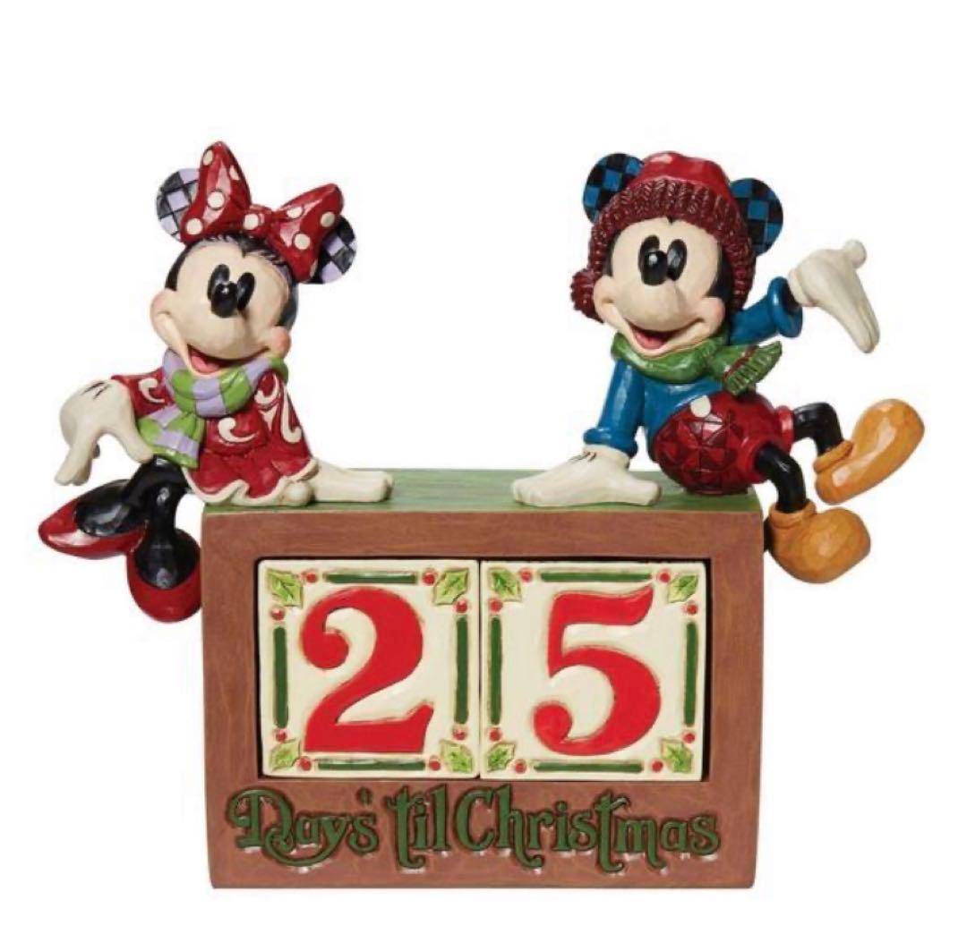 【Disney Traditions】ミッキー&ミニー カウントダウンブロック