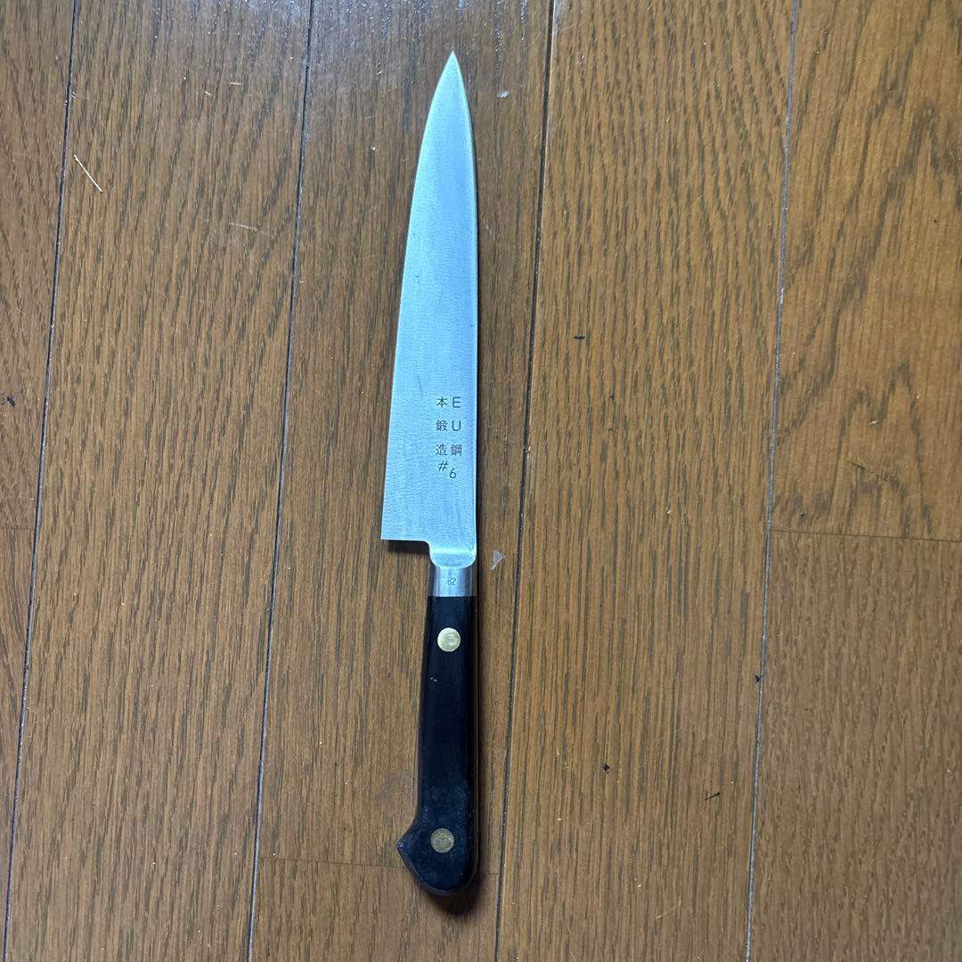 日本橋　木屋　 #6　ペティナイフ　EU鋼　本鍛造