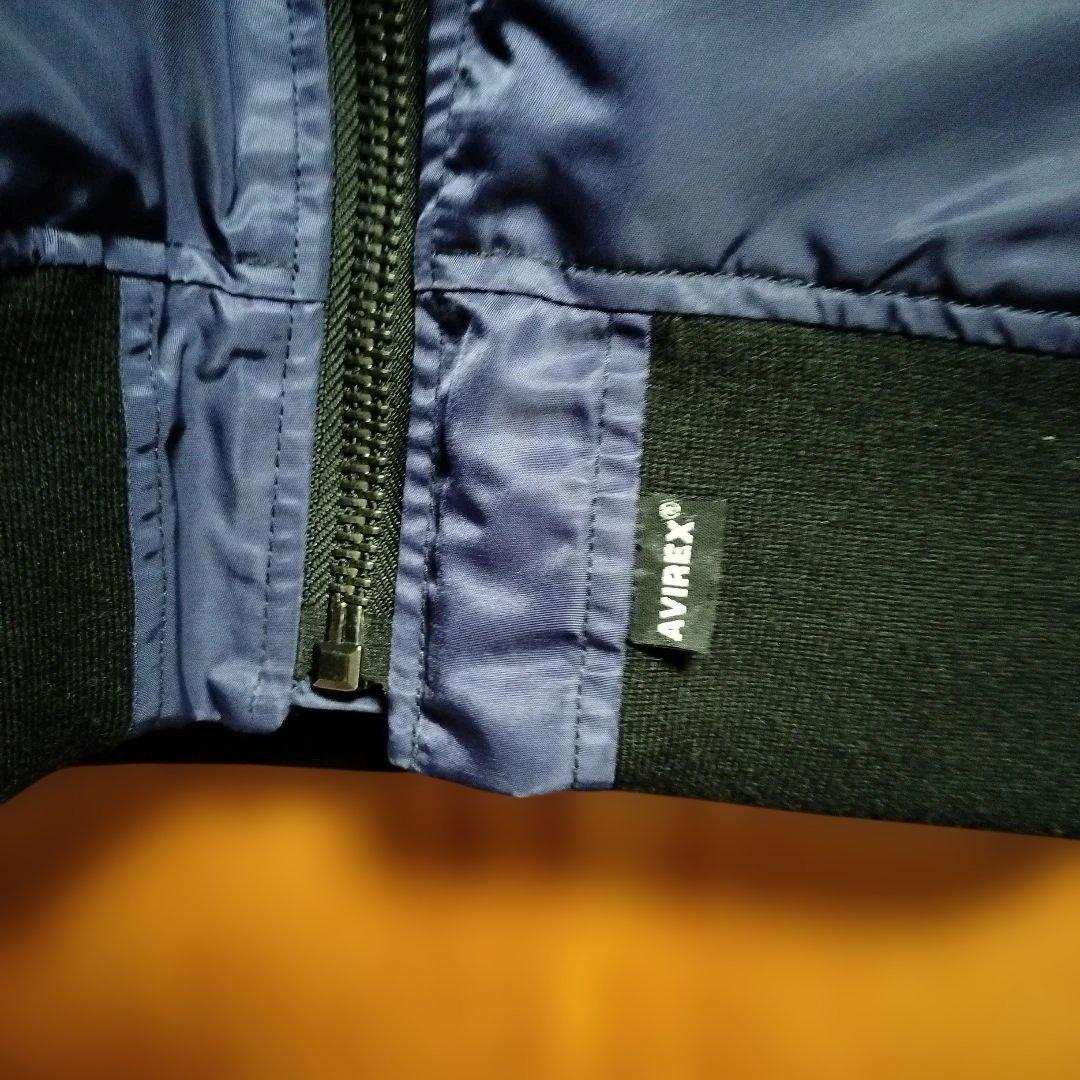 【月末迄最終値下】AVIREX＆MSPGコラボ MA-1 バイカーズジャケット