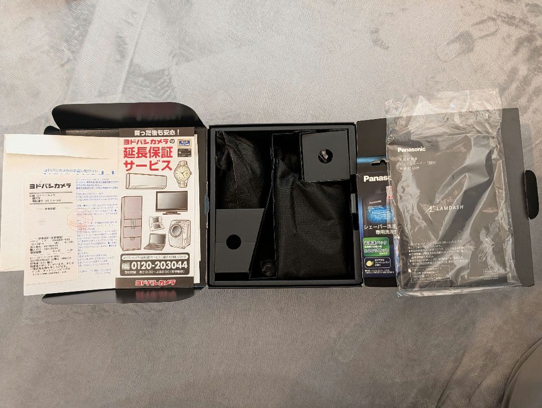 Panasonic ラムダッシュ pro 6枚刃 ES-LS9P-K 保証書あり