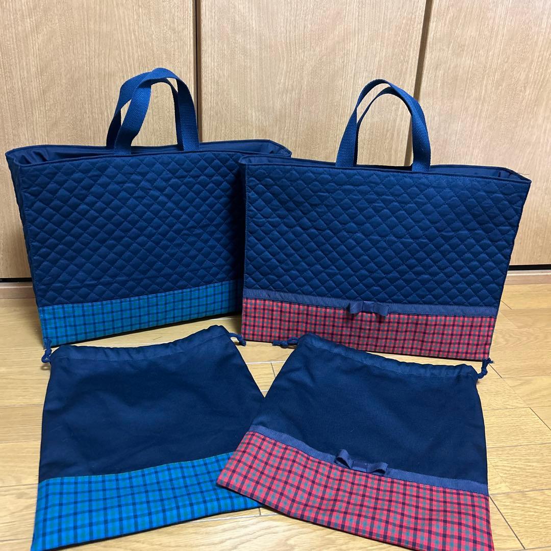 sweet mother*様様オーダー^ ^ファミリアチェックの入園、入学グッズ