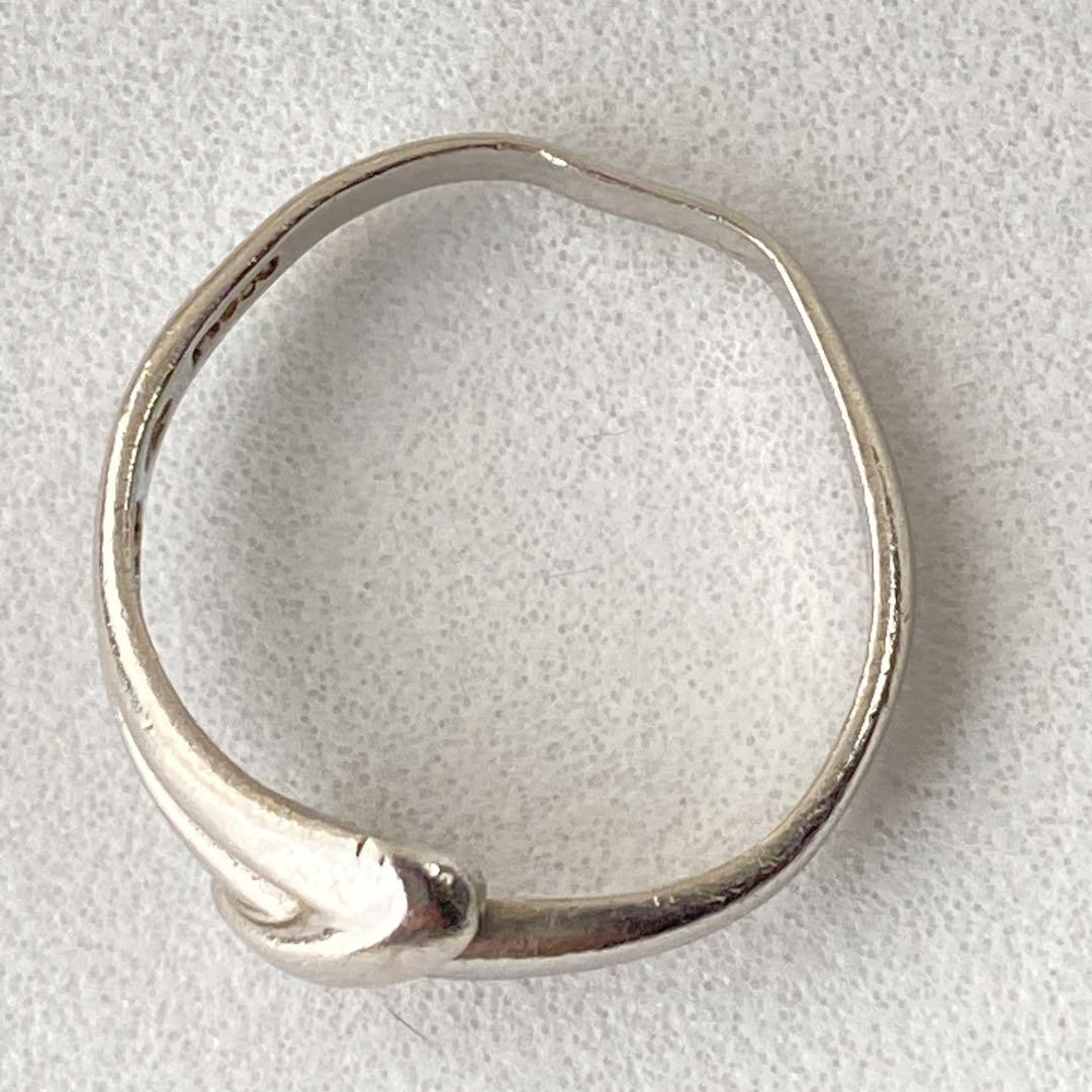 【ジュエリーマキ】Pt850 V字デザイン プラチナリング 2.2g／599