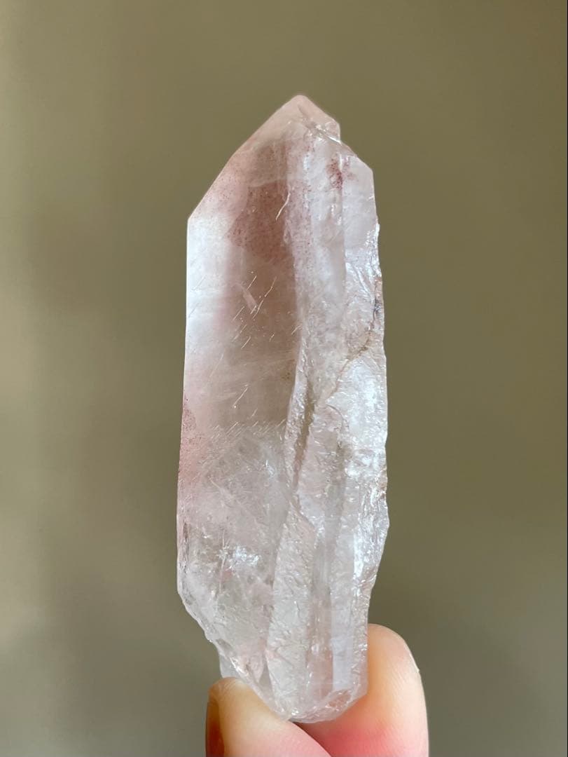 再お値下げ✨ピンクレムリアンシード クリスタル ポイント 大