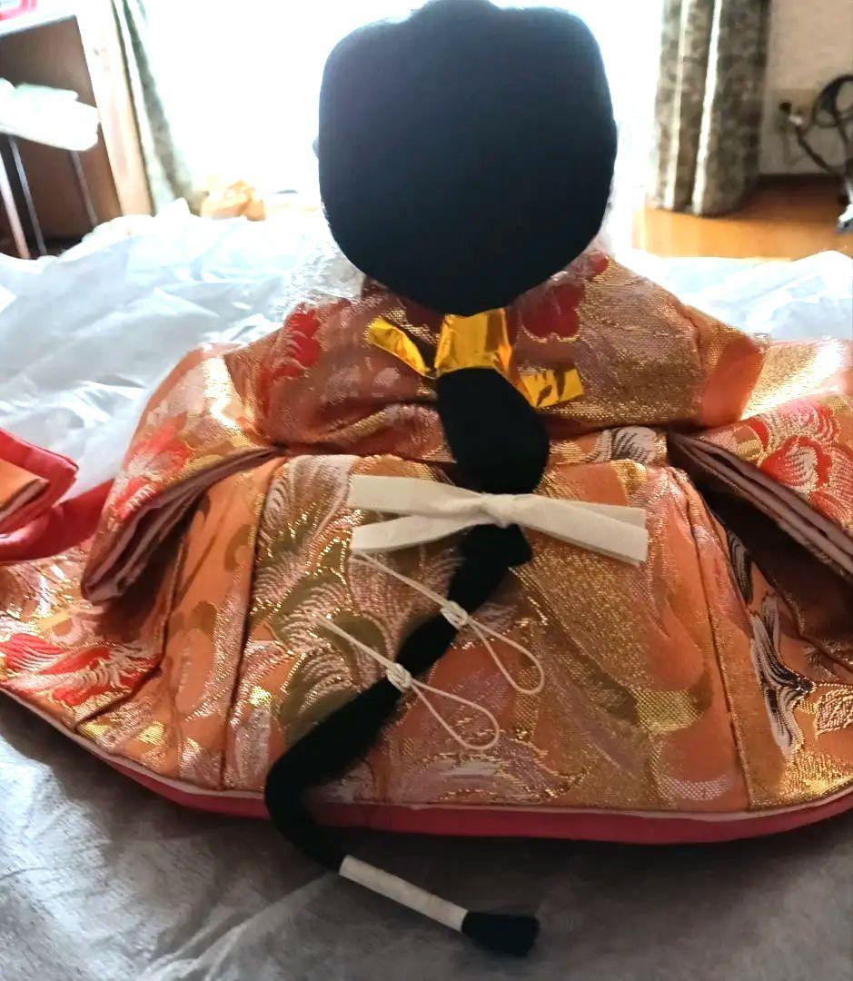 三人官女　お雛様　西陣織