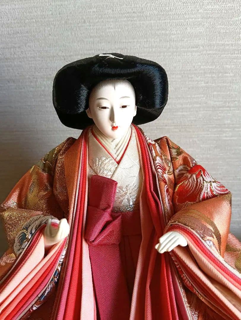三人官女　お雛様　西陣織