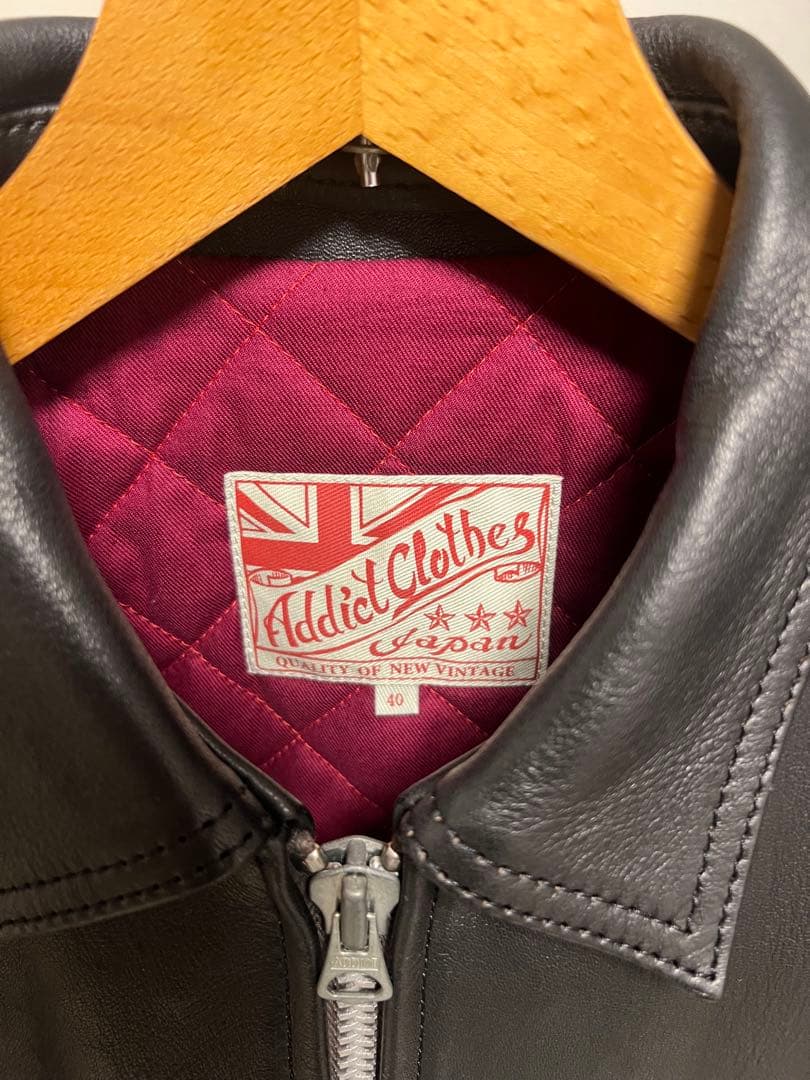 ケ*ン様 ADDITCT CLOTHES AD-01 CENTER ZIP JA