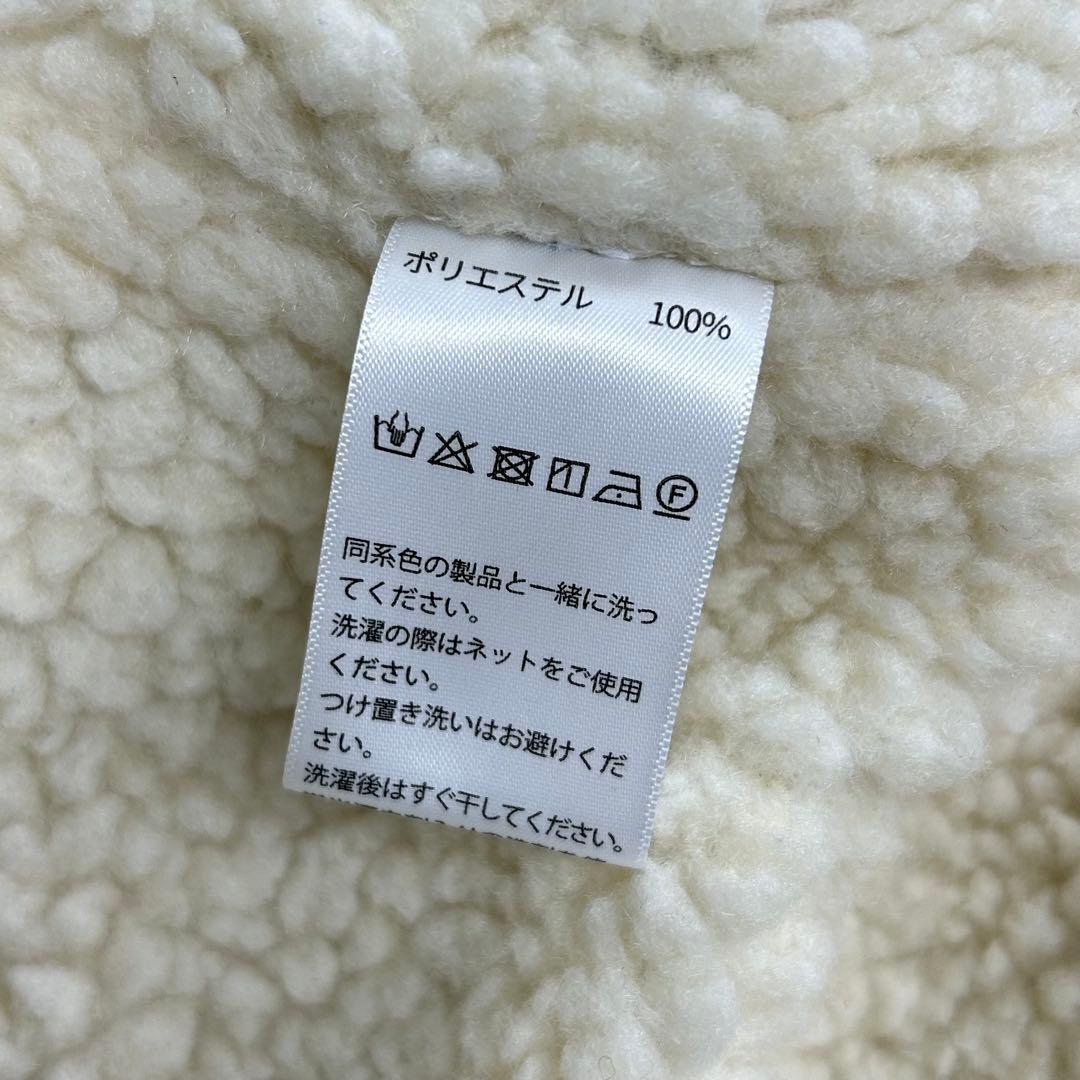 ゆ chuclla チュクラ ワーク ミリタリー コート ボア ロング