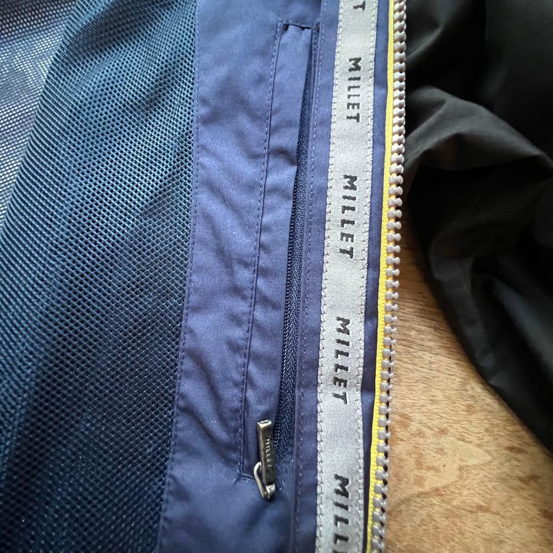 美品　海外限定　ミレー　MILLET マウンテンパーカー　シェルジャケット　XL