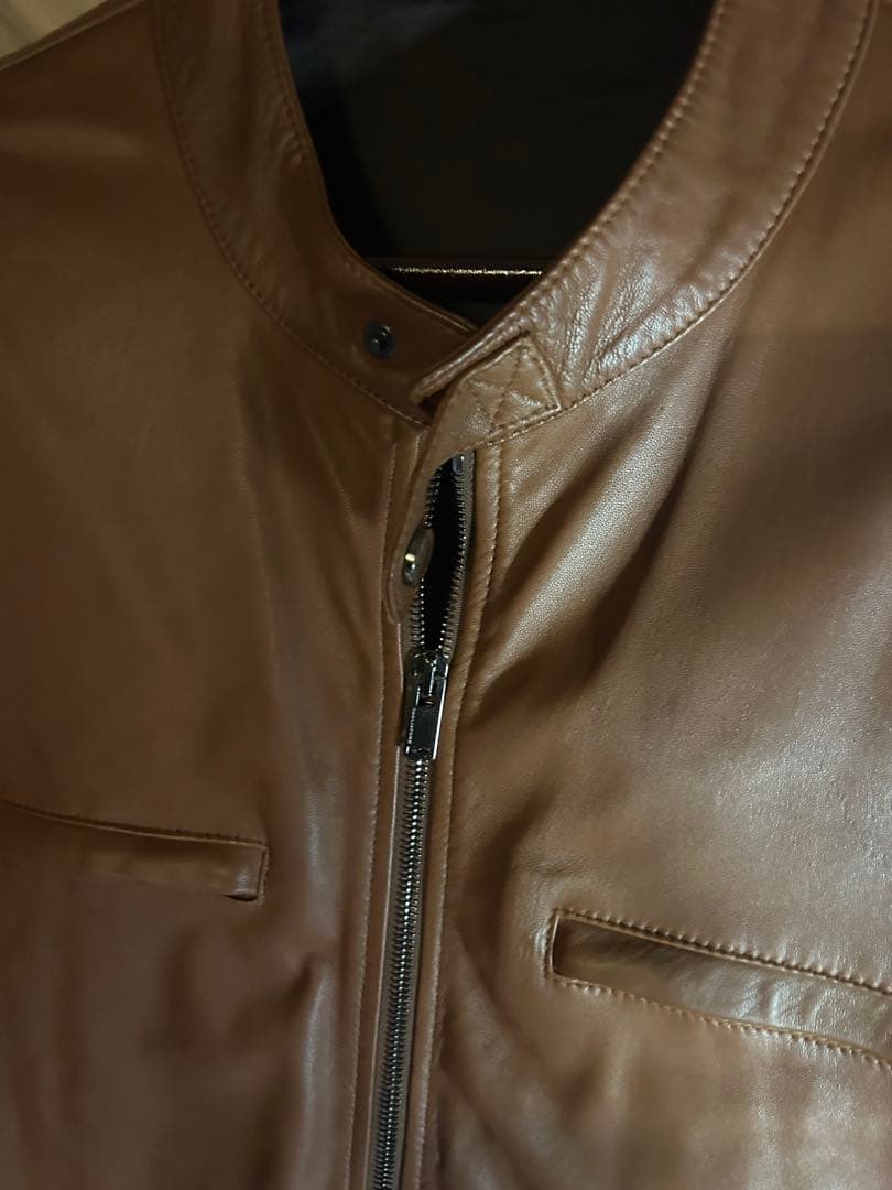 TAGLIATORE（タリアトーレ）レザーライダースブラウン サイズ56