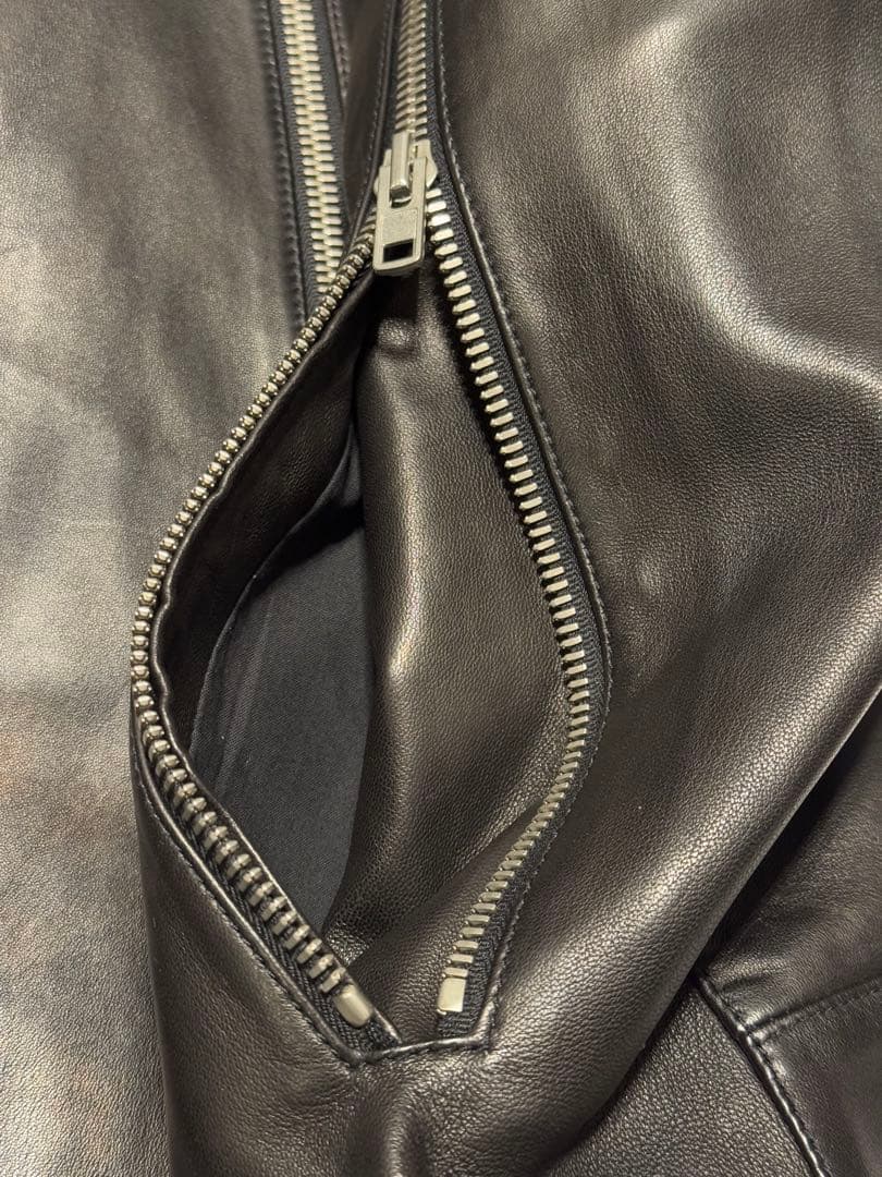 国内正規 美品MaisonMargiela ハの字 ライダース 50 マルジェラ