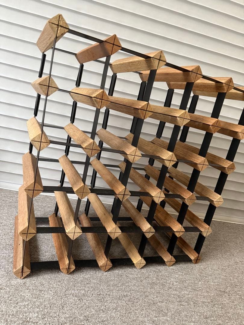 【美品★送料込】アンティーク BORDEX ボルデックス ワインラック 30本用