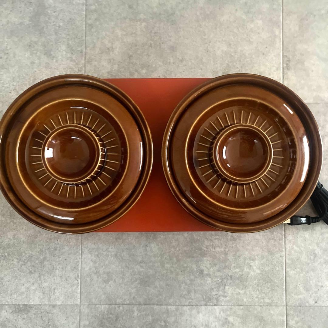 今西金属　 クロックポット　ミニツインクロック　スロークッカー　昭和レトロ家電