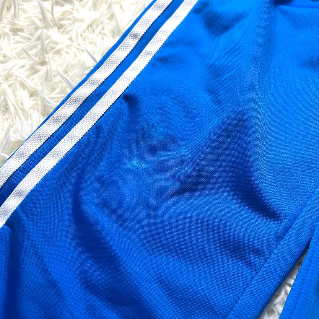 170 M　アディダスオリジナル SST スウェット セットアップ 上下 青