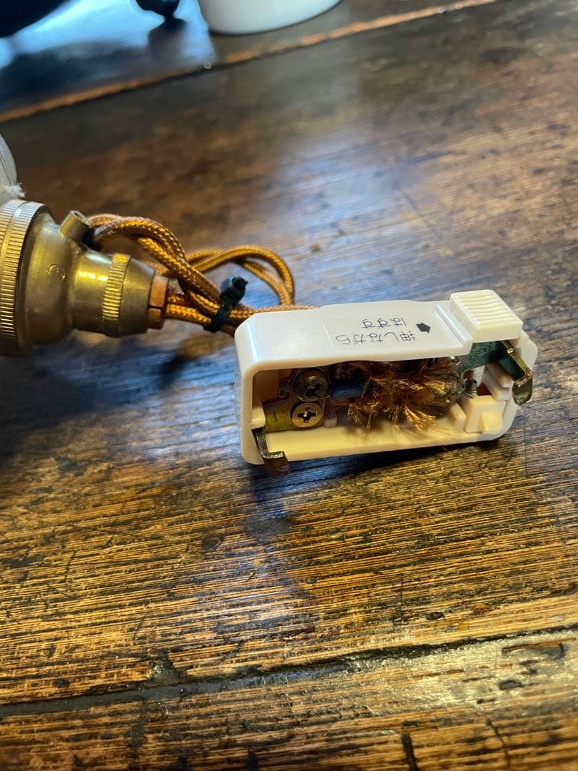 アンティーク　ガラスペンダントライト