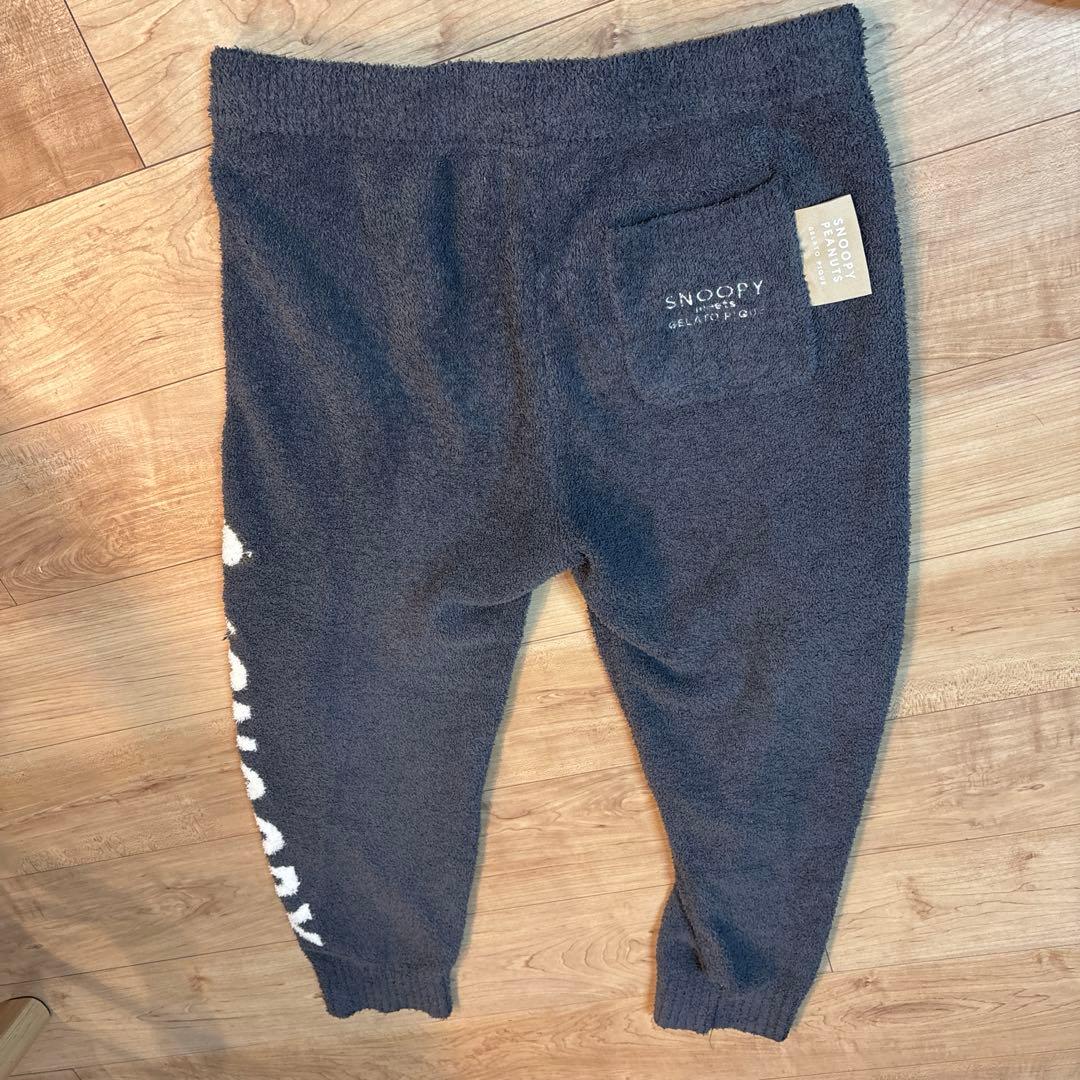 GELATO PIQUE スヌーピー ルームウェア上下セット Mサイズ　ネイビー