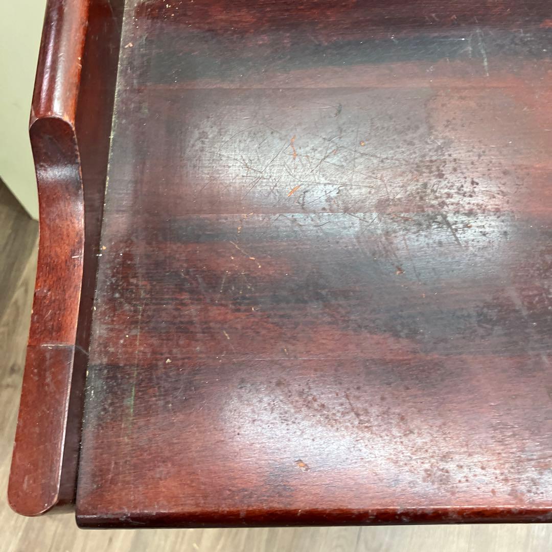 4F カリモク家具 木製 シェルフ 3段 ラック ヴィンテージ アンティーク