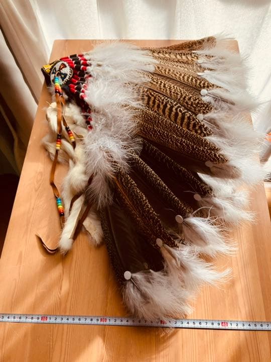 ヴォーンネットA / KANGOL インディアン羽根飾り　ネイティブアメリカン