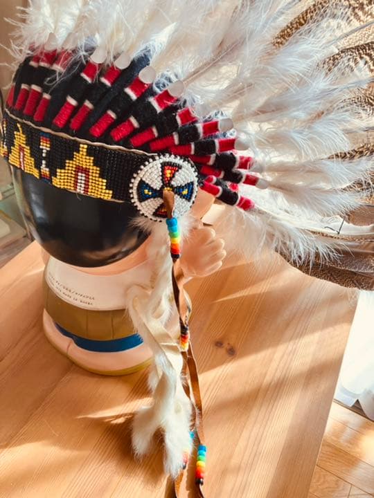 ヴォーンネットA / KANGOL インディアン羽根飾り　ネイティブアメリカン