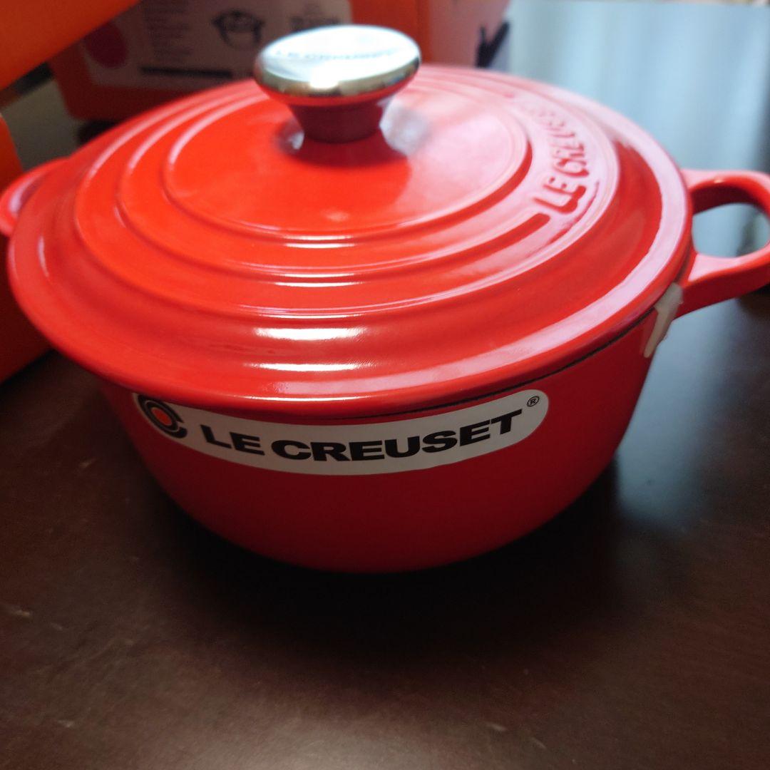 【新品未使用】ル・クルーゼ ココット ロンド20cm